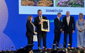 Dombóvár elnyerte az Országos Arany Rózsa díjat