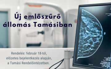 Új emlőszűrő állomás Tolna vármegyében, Tamásiban