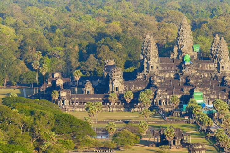 Óriási területen feküdt valaha Angkor, az ősi khmer város