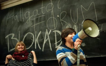 Felsőoktatási átalakítás - Egyetemfoglalók: addig tüntetünk, amíg az nem vezet eredményre