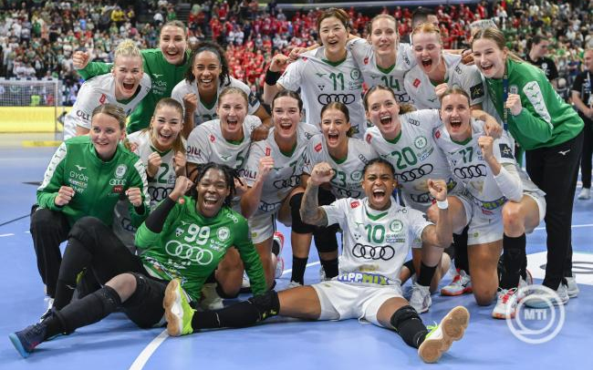Női kézilabda BL - A Győr egy góllal legyőzte az Esbjerget az elődöntőben