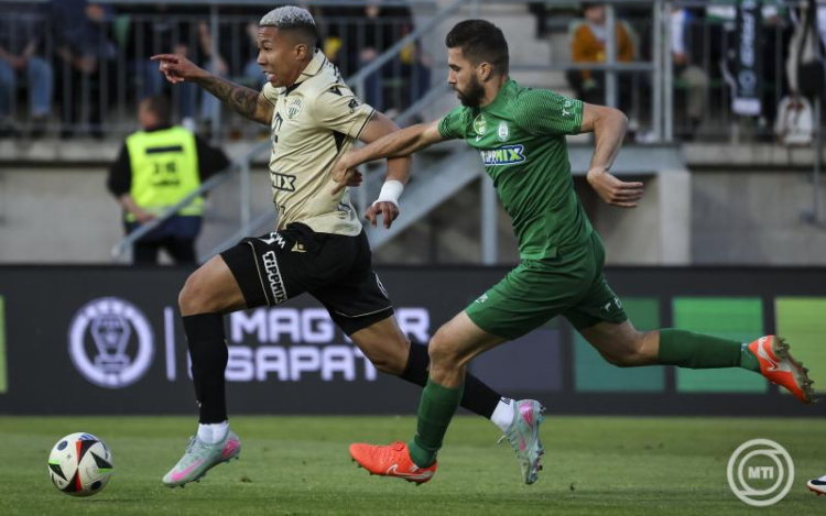 Labdarúgó NB I - A Pakson győztes Ferencváros és a Puskás Akadémia között dől el az arany