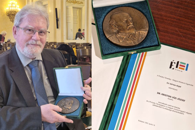 Kriston Vízi József kapta az Éri István-díjat 2023-ban