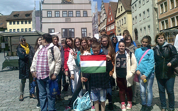 Nyelvgyakorlás, kirándulás 8 napon át