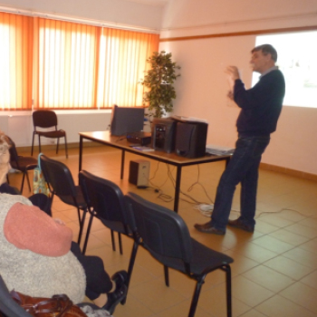 Tilinger Sándor előadása Kaposszekcsőn