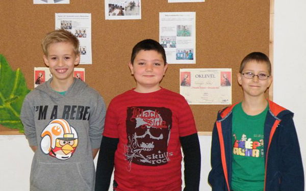 Belvárosis diákok a Lotz János verseny megyei fordulójában